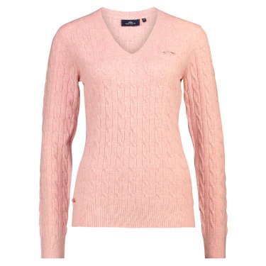 Cable Pullover HVPClassy - Blush Melange