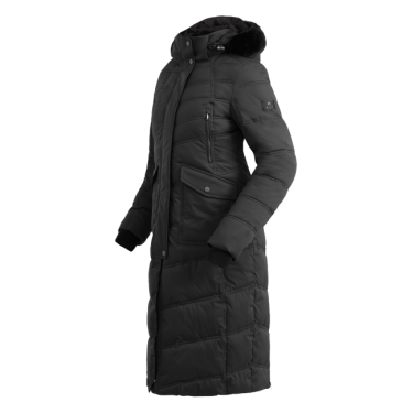 Vinter ridefrakke SAPHIRA - Sort