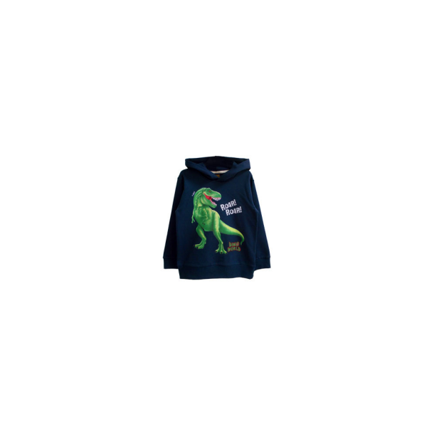 Dino World Sweatshirt Med Htte T-REX Navy