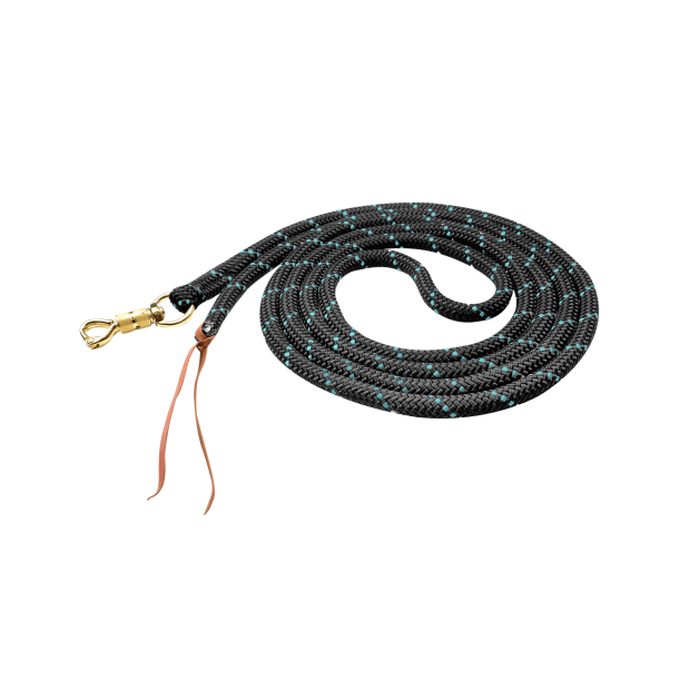 Horsemanship Rope 4,2 m - Sort