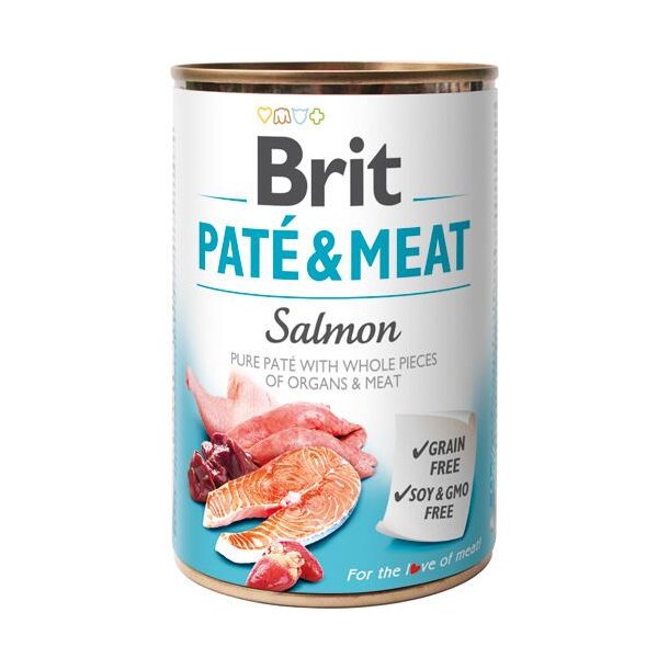 Brit Pat &amp; Meat Salmon 