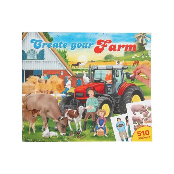 Create Your Farm Aktivitetsbog Stickers