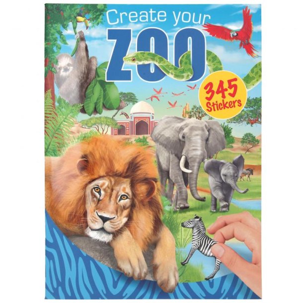 Create your ZOO Aktivitetsbog Stickers