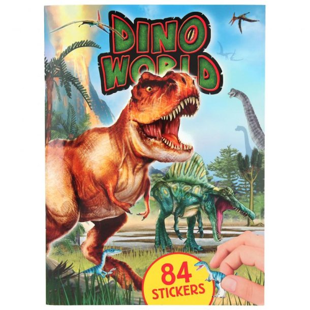 Create Your Dino World med Puffy Stickers
