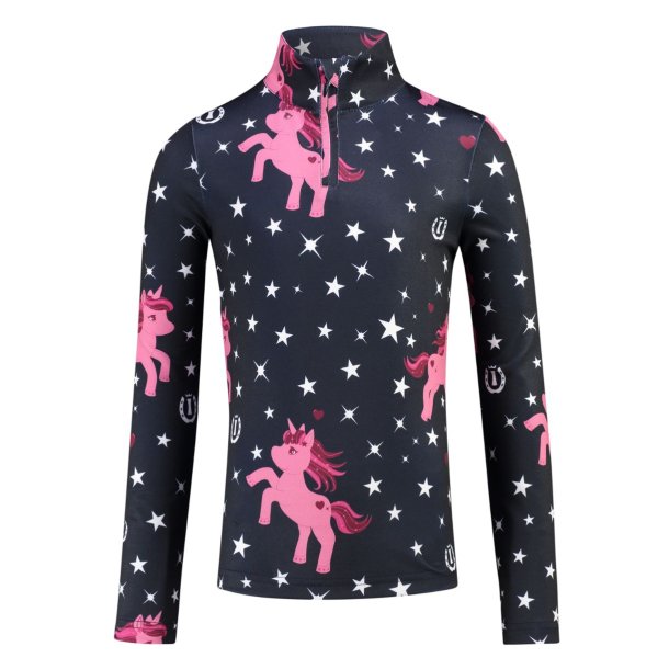 KIDS Tech top LS IRHUnicorn Sparkle UV