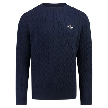 Cable pullover Men HVPClassy - Navy
