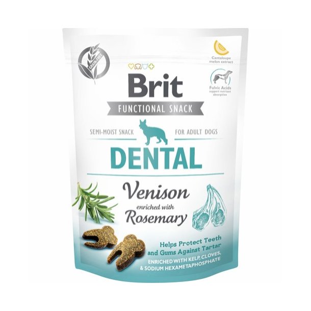 Brit Care Dog Functional Snack Dental Venison 