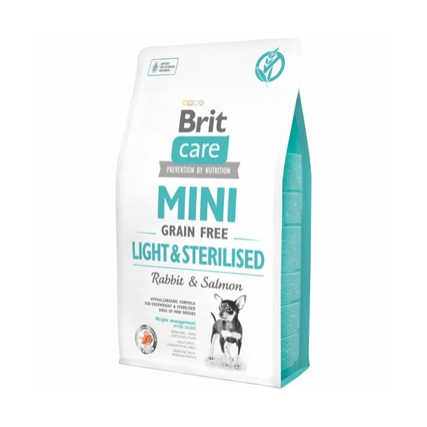 Brit Care Mini Grain-free Light &amp; Sterilised 2 kg
