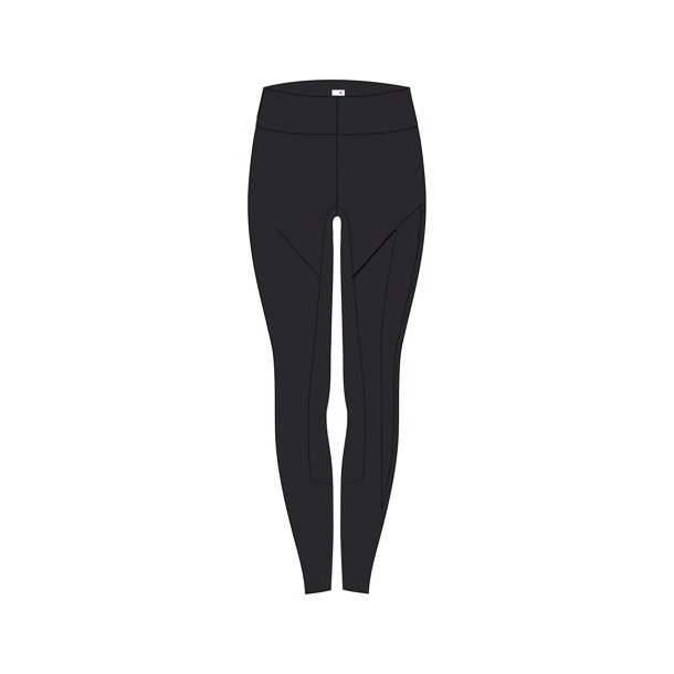 IP Hi Winter Tights med Foer - Sort